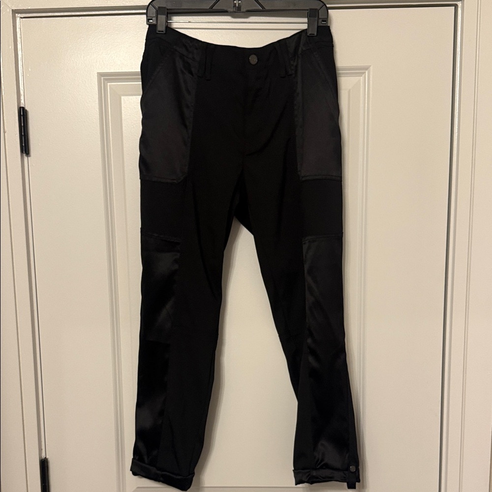 White House Black Market Men's Black Cargo Pants